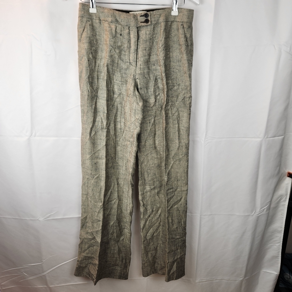 Etro linen pants size 8(44) in EUC